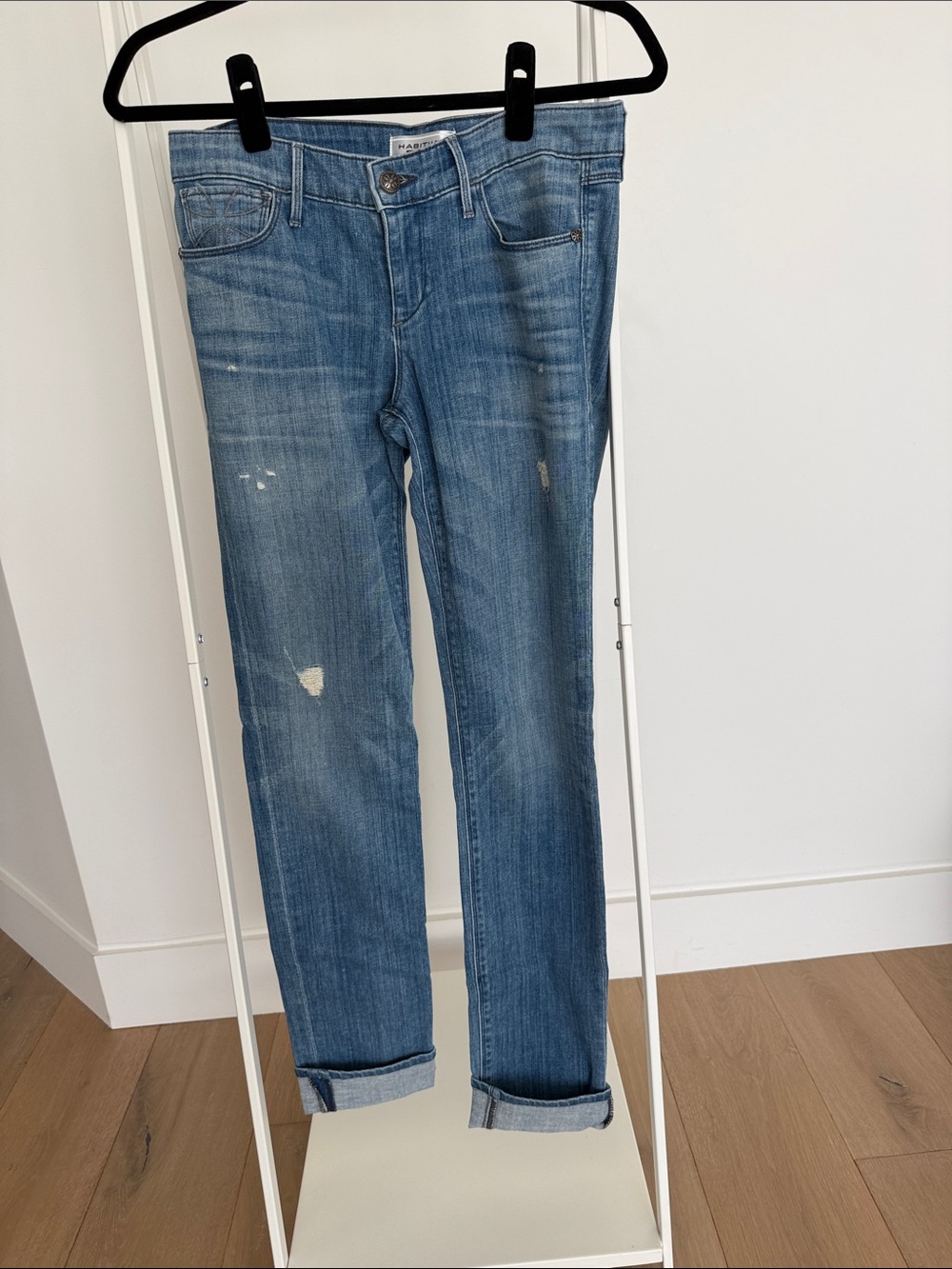 Habitual Skinny Jeans in Faded Blue Denim